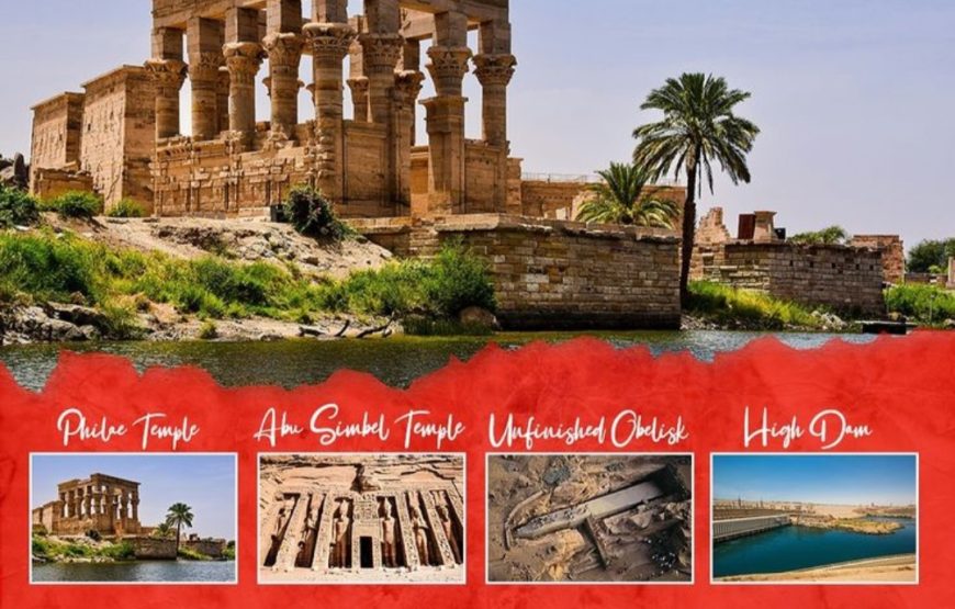 4-Days 3-Nights Nile Cruises from Aswan to Luxor – Private Tour