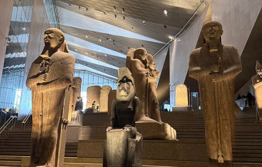 Private Tour to Giza pyramids & Grand Museum from Alexandria Port