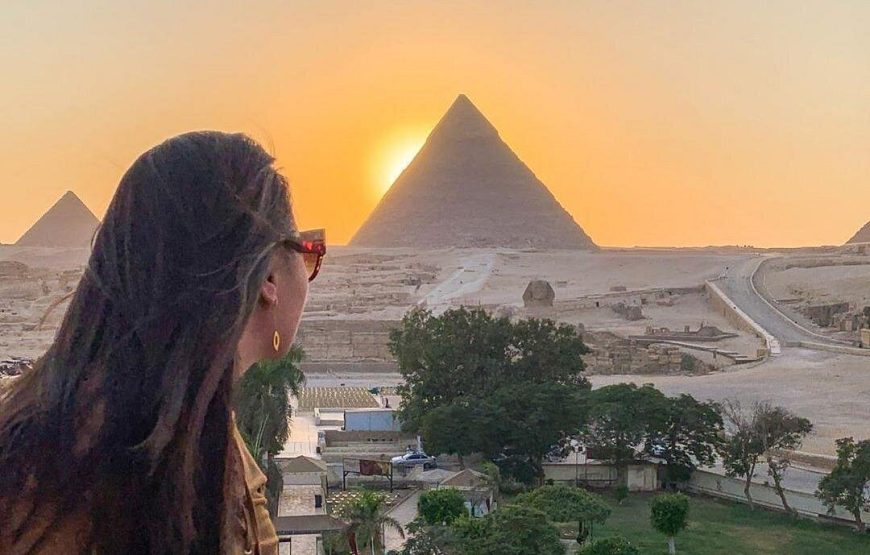Giza Pyramids Sakkara and Dahshour Private Tour included lunch