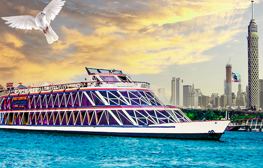 Cairo Nile Dinner Cruise with Open Buffet Belly Dance Show