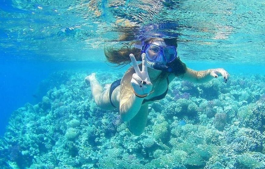 Hurghada: Orange Bay Island Trip with Snorkeling, Lunch & Drinks