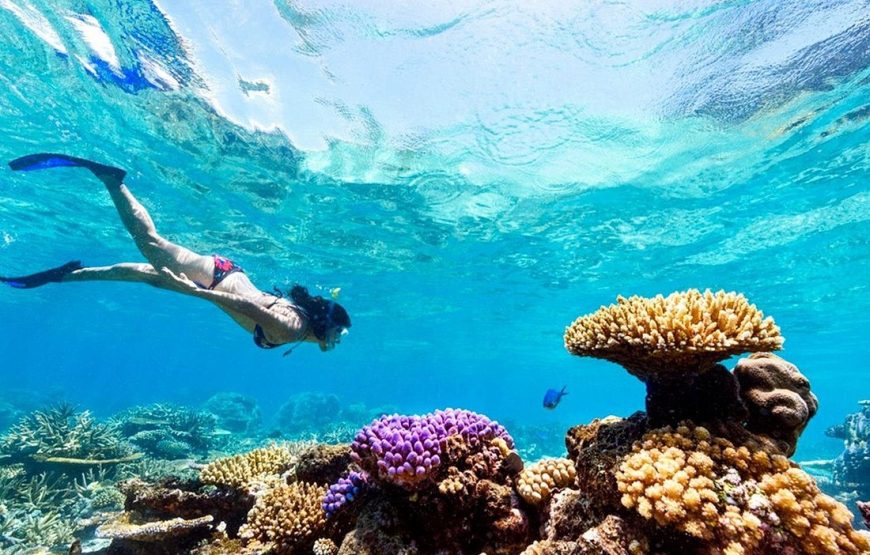 Hurghada: Orange Bay Island Trip with Snorkeling, Lunch & Drinks