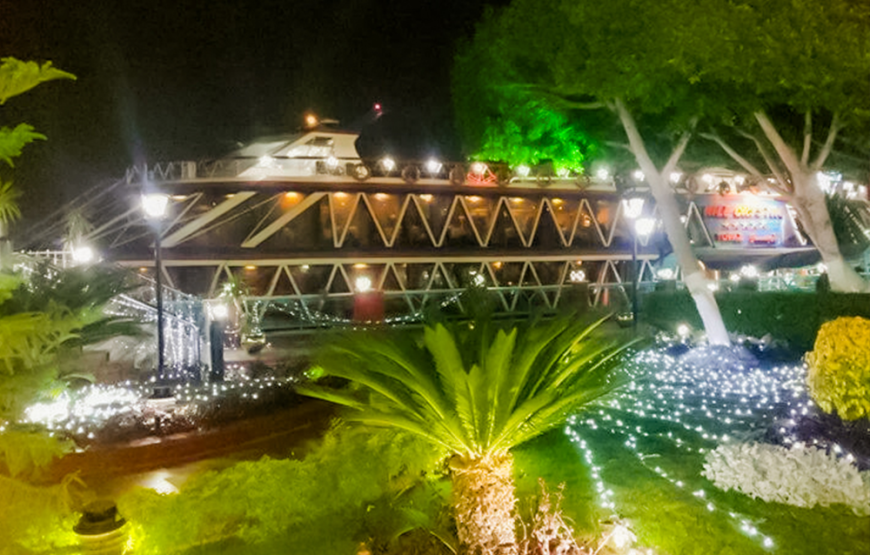 Cairo Nile Dinner Cruise with Open Buffet Belly Dance Show