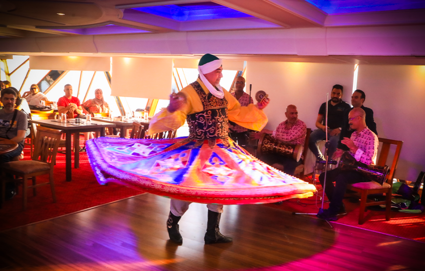 Cairo Nile Dinner Cruise with Open Buffet Belly Dance Show