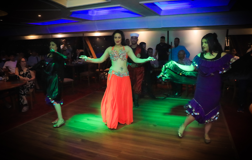 Cairo Nile Dinner Cruise with Open Buffet Belly Dance Show