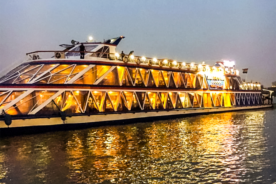 Cairo Nile Dinner Cruise with Open Buffet Belly Dance Show