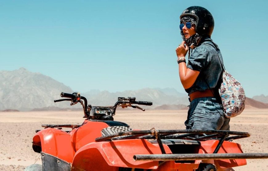 Hurghada Desert Thrill 3-Hour VIP safari ATV Quad Bike Adventure