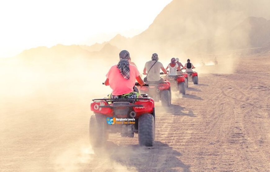 Hurghada Desert Thrill 3-Hour VIP safari ATV Quad Bike Adventure