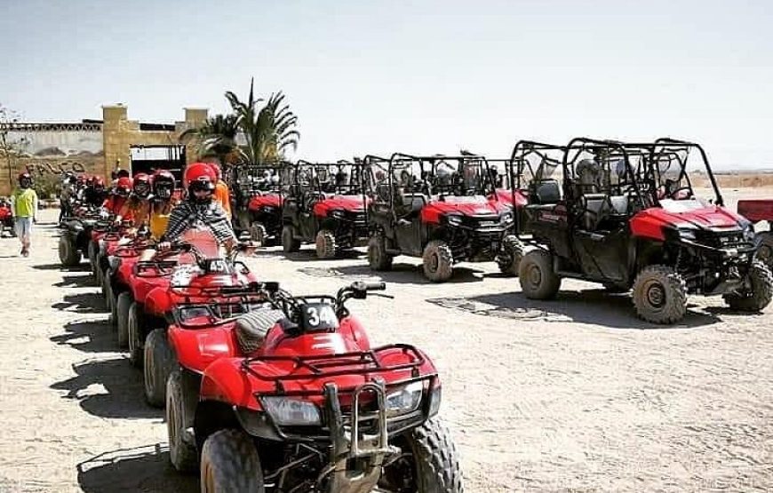 Hurghada Desert Thrill 3-Hour VIP safari ATV Quad Bike Adventure